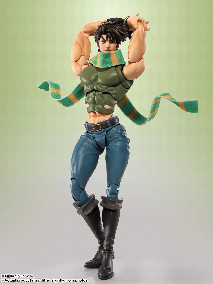 S.H. Figuarts JoJo's Bizarre Adventure Joseph Joestar Action Figure Agility Training Paper Craft