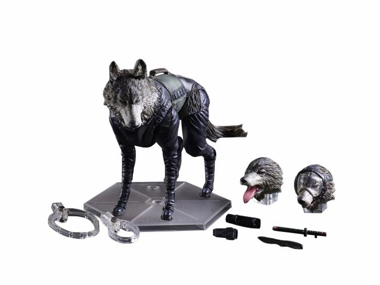 Bug Fix Recycled Material Metal Gear Solid V (5) The Phantom Pain D-Dog Play Arts Kai