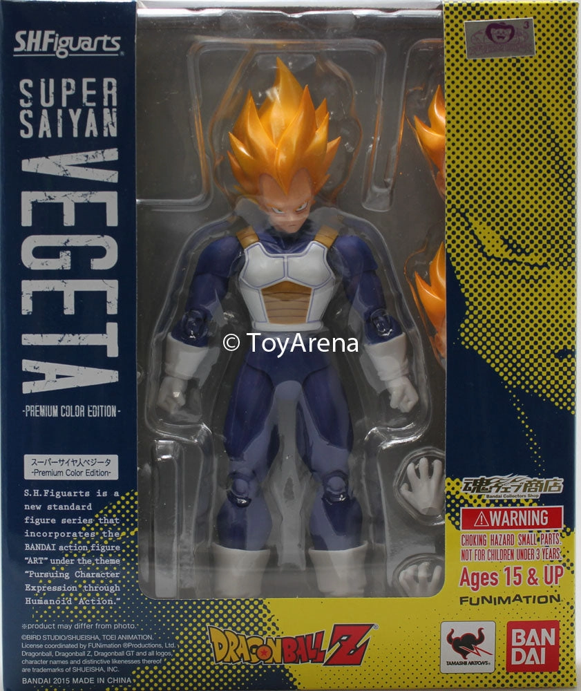 WiFi Compatible Faith Restore S.H. Figuarts Dragon Ball Z Kai Super Saiyan Vegeta (Premium Color Edition) Action Figure