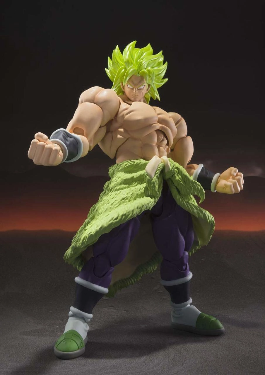 Relaxation Tool S.H. Figuarts Dragon Ball Super Saiyan Broly Full Power Bandai Action Figure