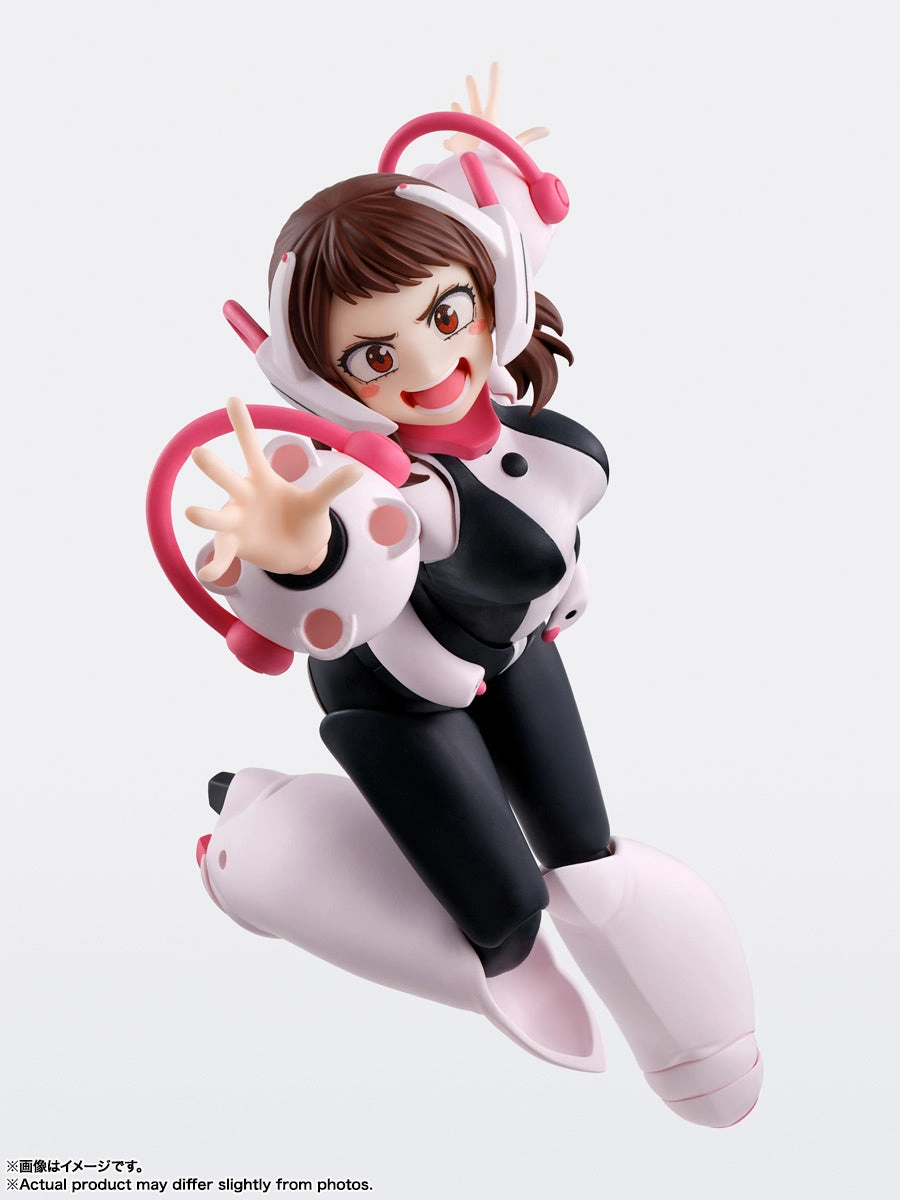 S.H. Figuarts My Hero Academia Ochaco Uraraka Action Figure Calculator Game Spring Time