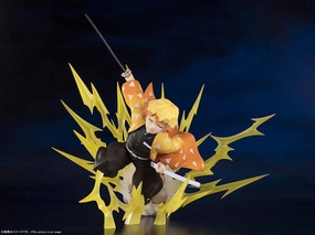 Rocking Horse social interaction Figuarts Zero Demon Slayer: Kimetsu no Yaiba Zenitsu Agatsuma (Breath of Thunder Ver.) Statue