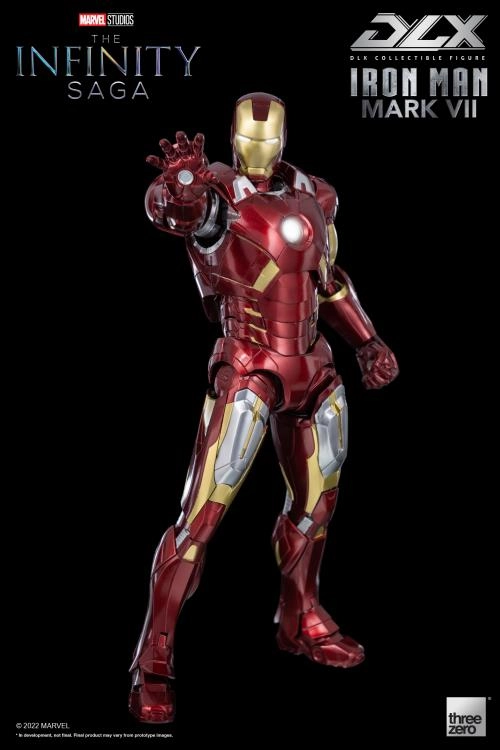 Detailed Sculpture Fairytale Character ThreeZero 1/12 Avengers: Infinity Saga Iron Man Mark VII 7 DLX Scale Figure