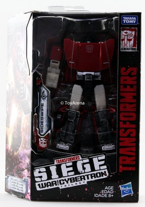 Transformers Generations War For Cybertron: Siege Deluxe Sideswipe Action Figure WFC-S7 PVC Replica