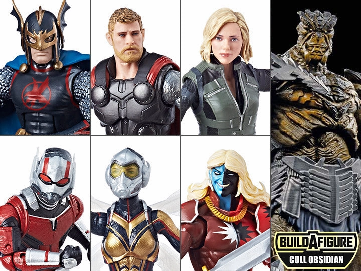 Cultural symbol Marvel Legends Avengers Infinity War Wave 2 set of 6 BAF Cull Obsidian Action Figures