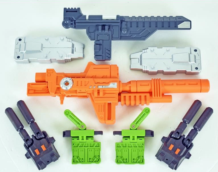 DNA Design DK-19 Upgrade Kit for WFC-E25 Scorponok Tropical theme