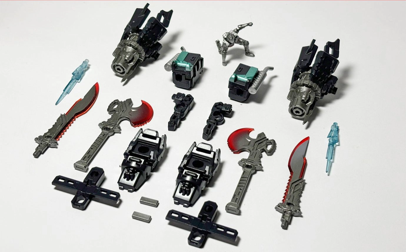 DNA Design DK-44B Upgrade Kit for RotB Nemesis Prime 40th Anniversary Window Sill