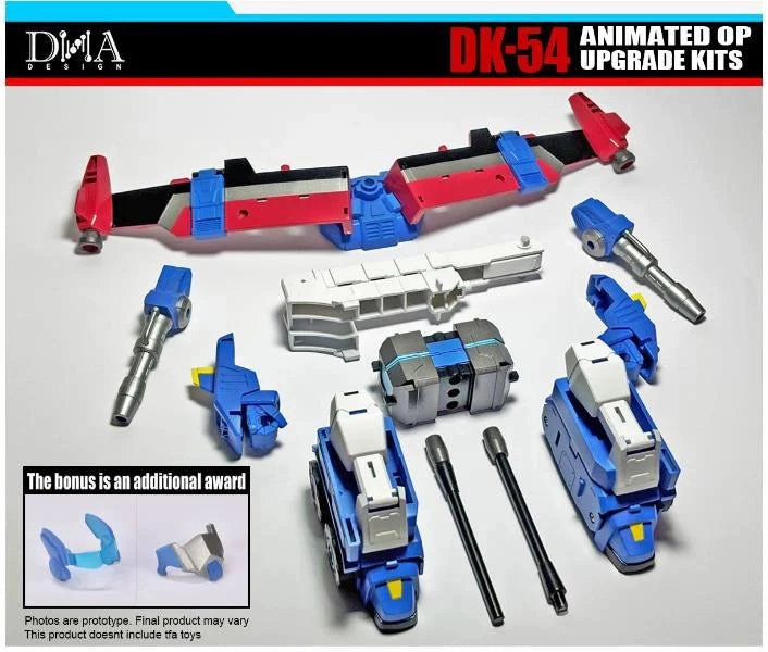 DNA Design DK-54 Upgrade kit for Animated Optimus Prime Dinosaur Replica Forest Creature