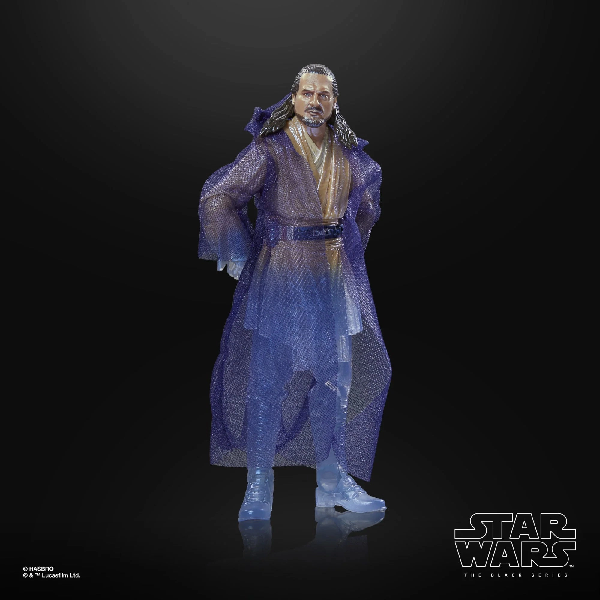 Hasbro Star Wars Black Series Obi-Wan Kenobi #16 Qui-Gon Jinn (Force Spirit) 6 Inch Action Figure Fine Detail