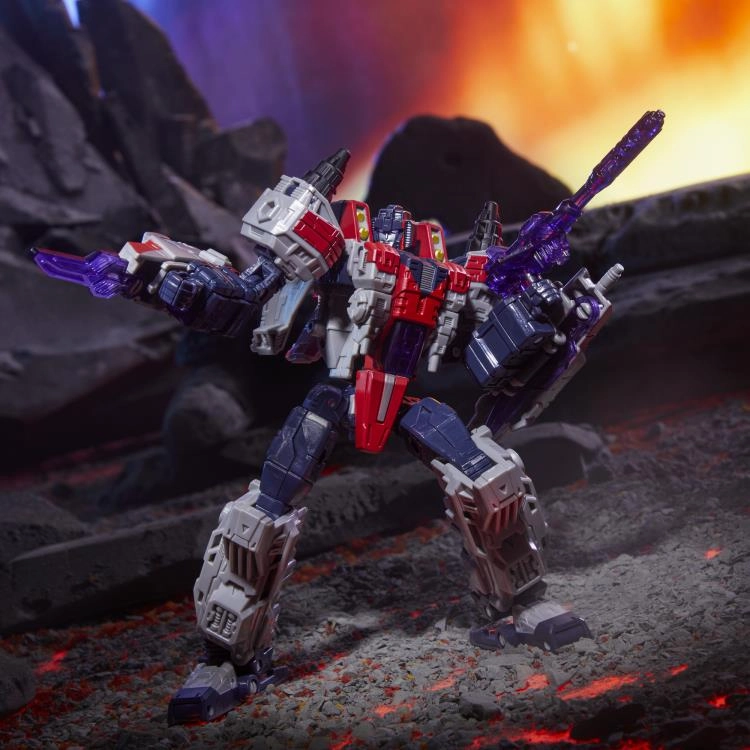 Transformers Generations Legacy United Voyager Class Cybertron Starscream Action Figure Worldwide Delivery