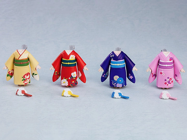 Nendoroid More Dress Up Coming of Age Ceremony Furisode Box Set of 4 Ski Equipment