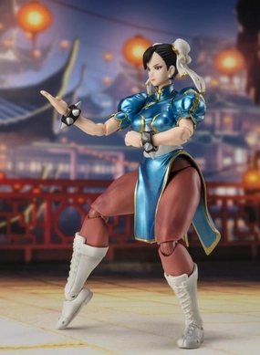 Bus Depot S.H. Figuarts Street Fighter 6 Chun-Li (Outfit 2) Action Figure