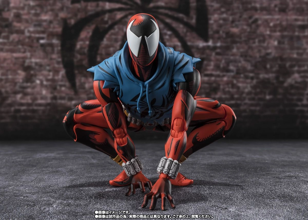 Tactic Evolution Need Meet S.H. Figuarts Spider-Man: Across the Spider-Verse Scarlet Spider Action Figure