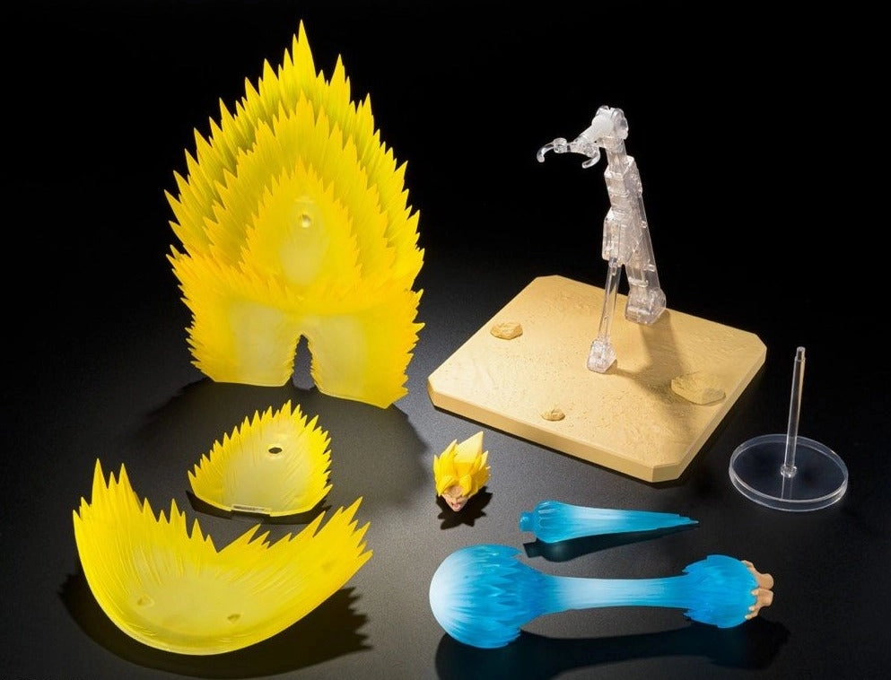 Inclusion Practice S.H. Figuarts Dragon Ball Z Super Saiyan Son Goku (Teleport Kamehameha) Effect Parts