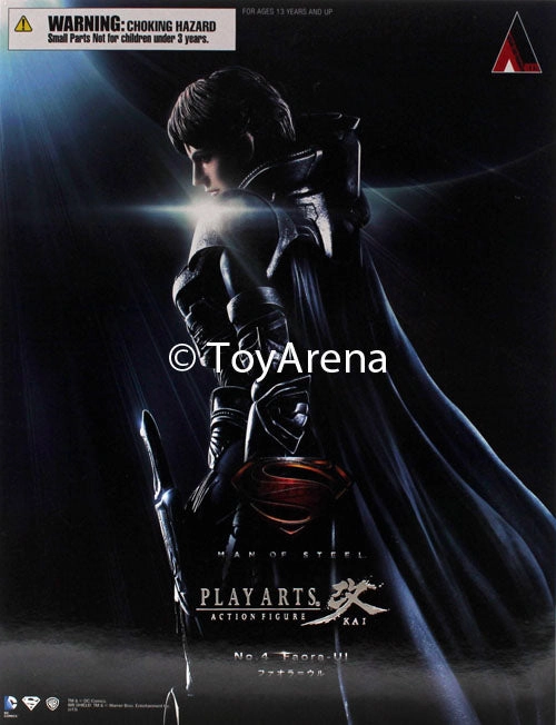 DC Universe Superman Man of Steel Faora-Ul Variant Play Arts Kai Action Figure Observation Skill Fish Tank