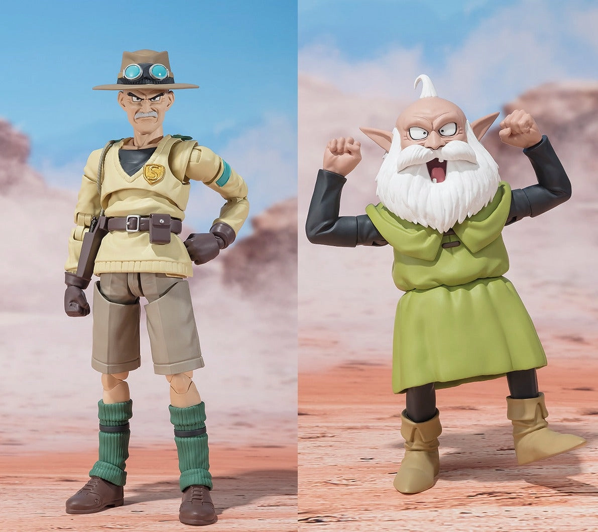 Action Playset Hardship Face S.H. Figuarts Sand Land Rao and Thief Action Figure