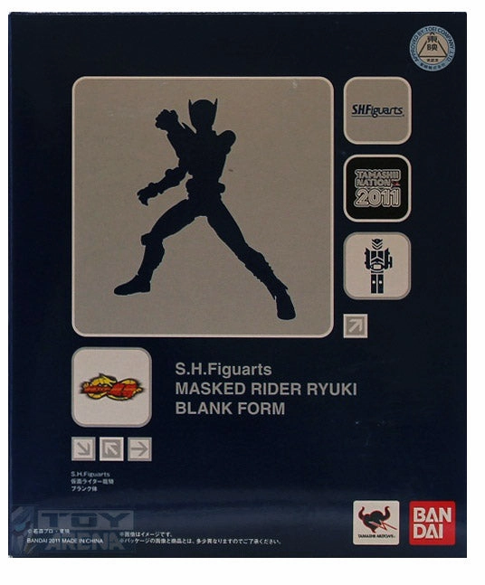 Vinyl Toy S.H. Figuarts Ryuki (Blank Form) Kamen Rider Tamashii Nations 2011 Exclusive Action Figure (Item has Shelfware)
