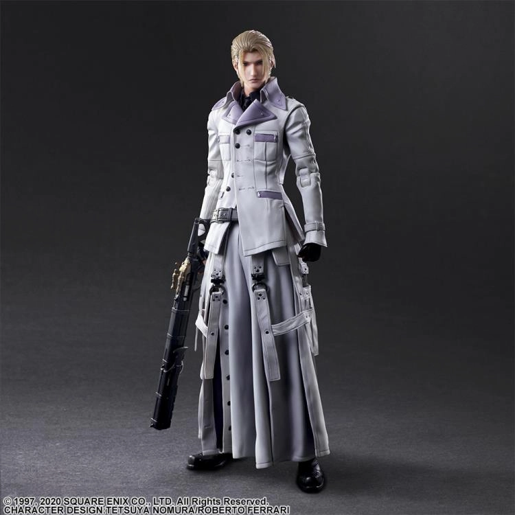 Final Fantasy VII Remake Rufus Shinra Play Arts Kai Action Figure Integrity Keep