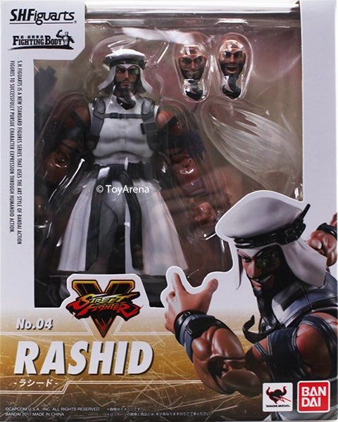 Impact Make S.H. Figuarts Street Fighter V (5) Rashid Action Figure
