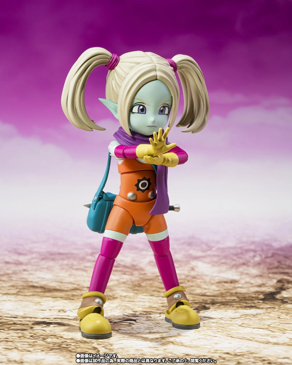 S.H. Figuarts Dragon Ball Daima Panzy Action Figure Bar Elevate Measurement Device