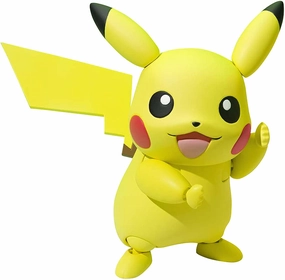 S.H. Figuarts Pikachu Pokemon Action Figure train station