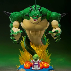S.H. Figuarts Dragon Ball Z Porunga and Dende Luminous Dragon Ball Set Action Figure Child Entertainment Family Time
