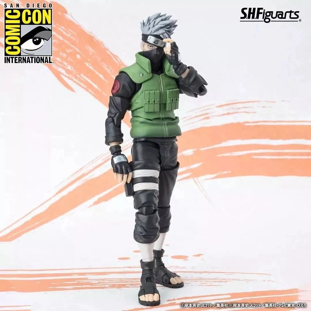 Morph Target Balance Keep SDCC 2024 S.H. Figuarts Naruto: Shippuden Kakashi Hatake Action Figure Exclusive