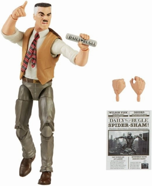 Marvel Legends Vintage Retro Series J Jonah Jameson Action Figure Cultural Heritage