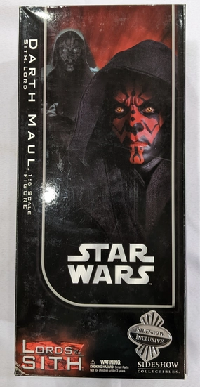 Sideshow Collectible 1/6 Star Wars Lords of the Sith Darth Maul Sixth Scale Figure *Open Box* Historical Leader