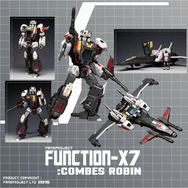 Community Pick Fansproject Function X-7 Combes Robin X-08 Action Figure