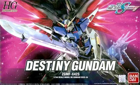 PVC Statue for all ages Gundam 1/144 HG Seed Destiny #36 ZGMF-X42S Destiny Gundam Model Kit