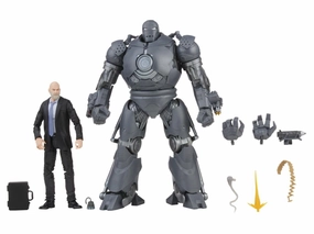 Travel Souvenir Exhibition Ready Marvel Legends The Infinity Saga Obadiah Stane & Iron Monger Action Figures
