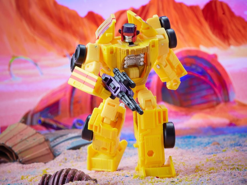 Vibrant Colors Transformers Generations Legacy Deluxe Class Drag Strip Action Figure