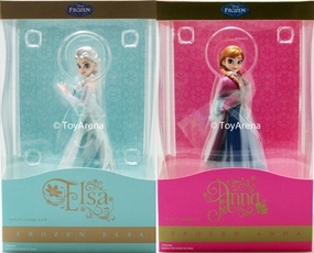 Figuarts Zero Anna & Elsa Frozen Figures BUNDLE Record Break