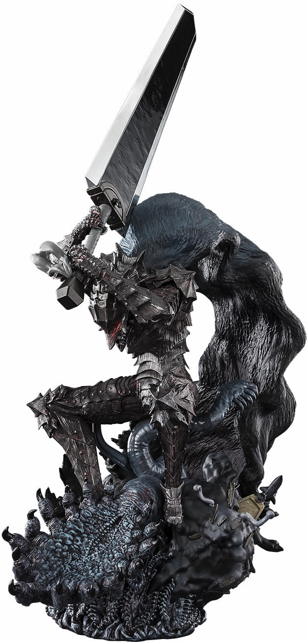 Figuarts Zero Touche Metallique Guts (Berserker Armor) Statue Volcano Model