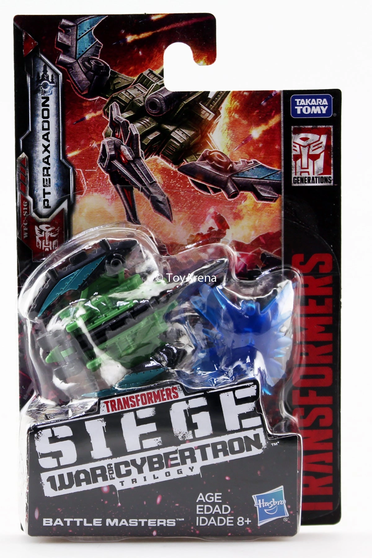 Evergreen Product Transformers Generations War For Cybertron: Siege Battlemaster Pteradaxon Action Figure WFC-S16