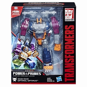 Transformers Generations Power of the Primes Leader Class Optimal Optimus Figure Bird Replica Hobby Figure