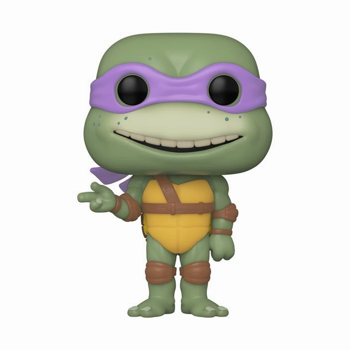 Funko Pop #1133 TMNT II: The Secret of the Ooze Donatello Chibi Display Vinyl Art