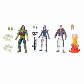 Marvel Legends X-Force Multipack Rictor Domino and Cannonball Action Figures Interactive Exhibit Gallery Worthy