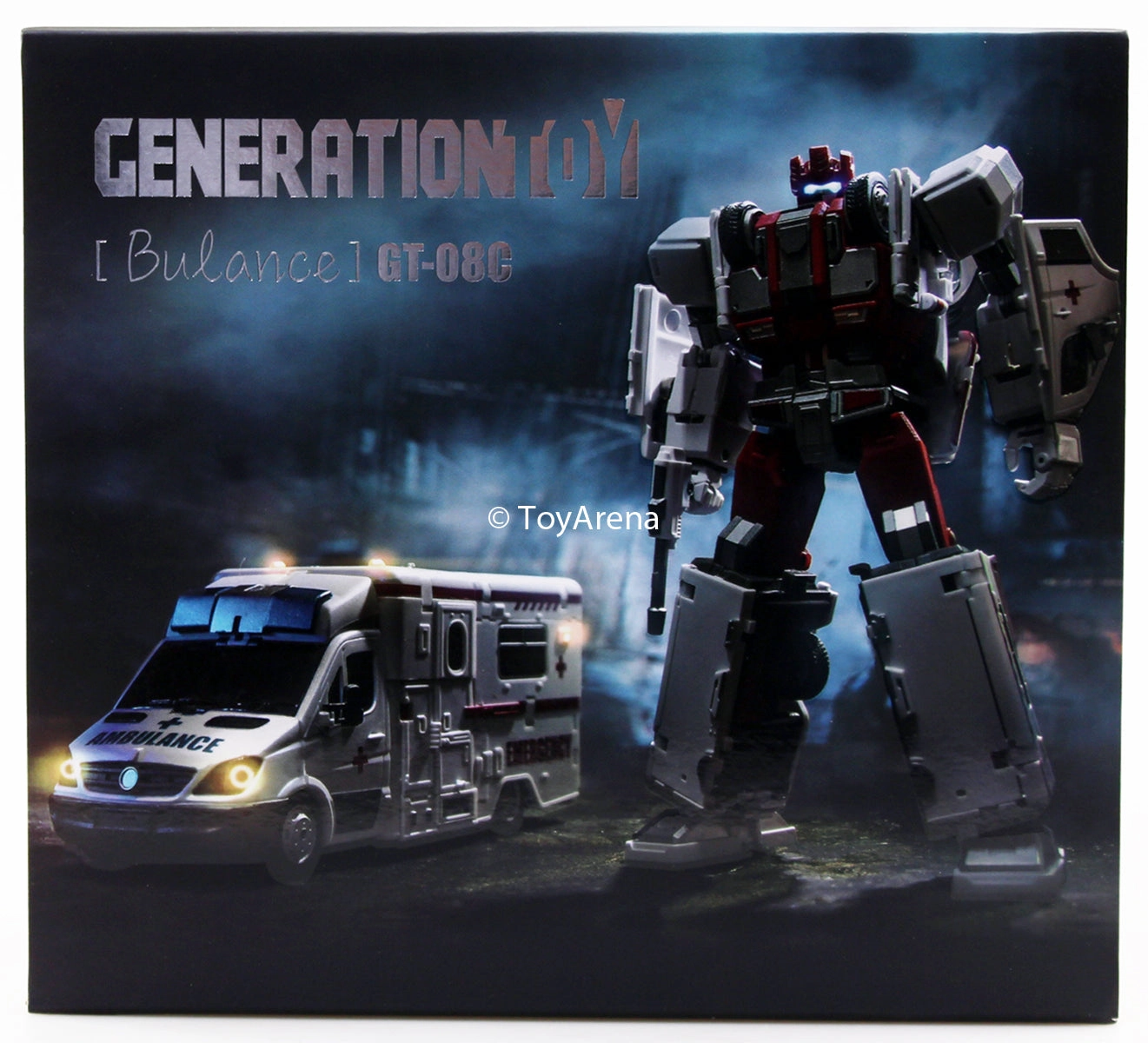 Generation Toy GT-08C Guardian Bulance Action Figure Art Series Minimalist Home