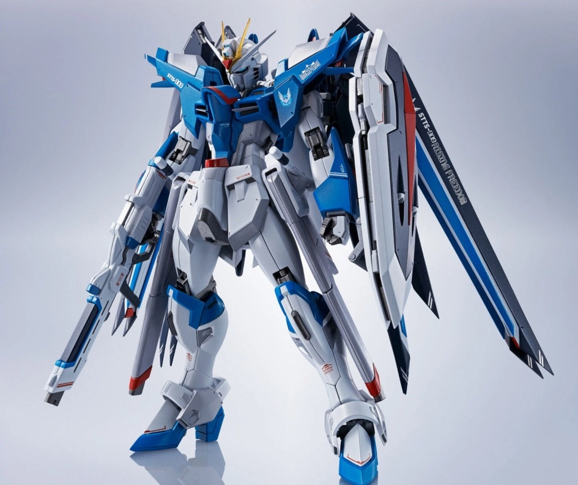Brand Collaboration Bandai Metal Robot Spirits Gundam Seed Freedom STTS-909 Rising Freedom Gundam Action Figure