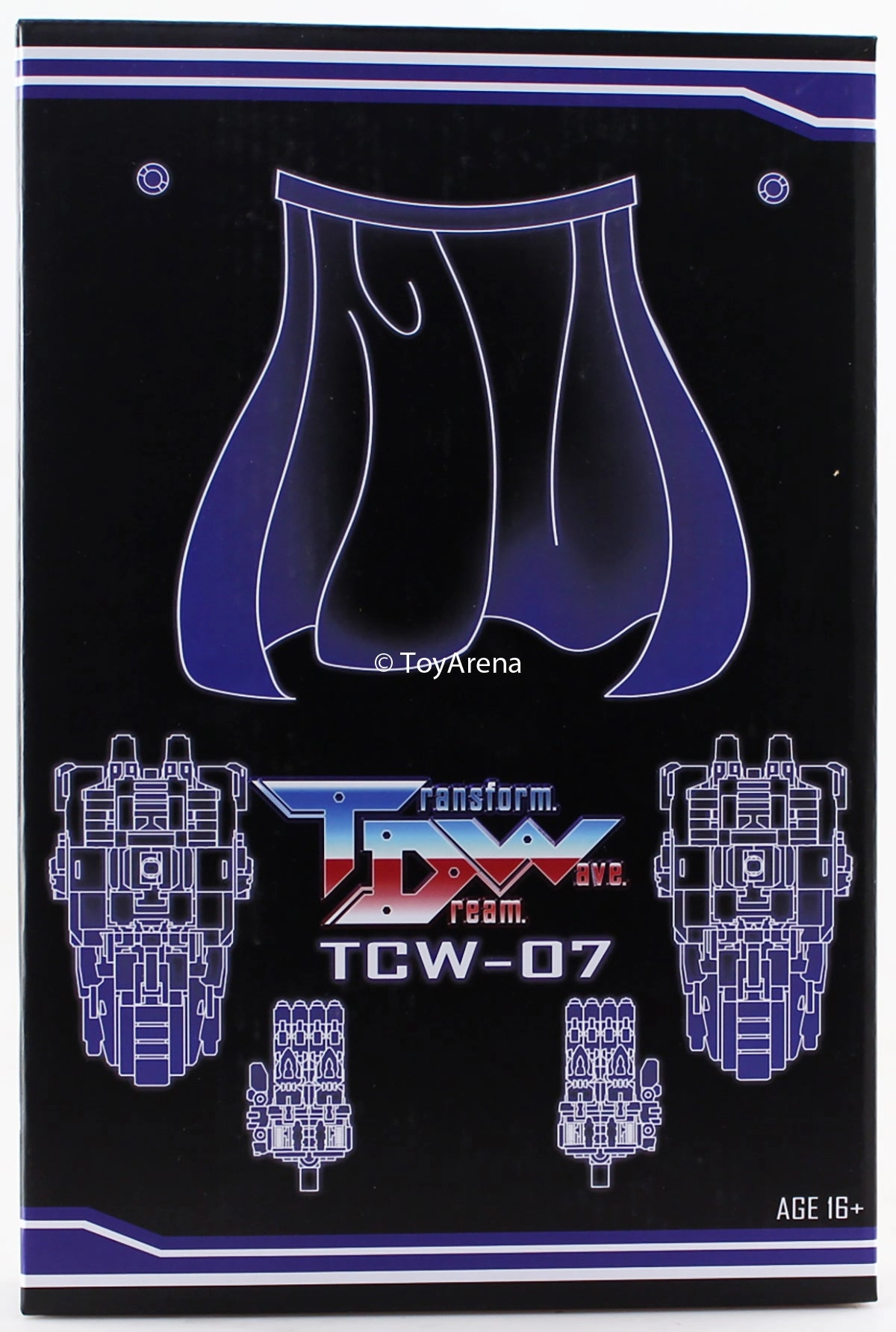 Transform Dream Wave TCW-07 Upgrade kit for POTP Starscream Community Member Anime Replica