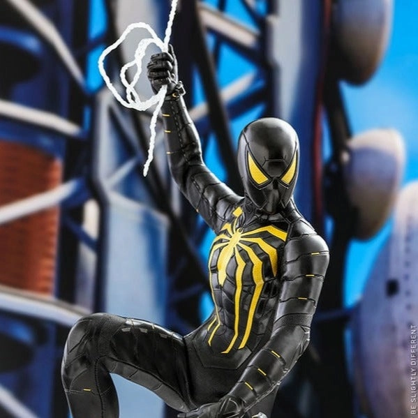 Hot Toys 1/6 Marvel??s Spider-Man Game Spider Man (Anti-Ock Suit Deluxe) Sixth Scale Figure VGM45 Bird Model