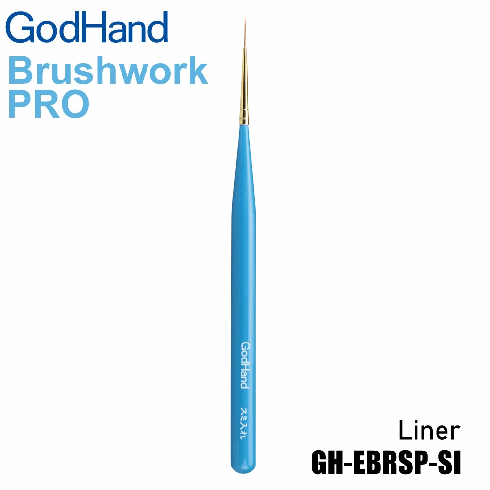 Mindfulness Reach Microscope Set God Hand Godhand GH-EBRSP-SI Brushwork PRO Hobby Liner Paint Brush For Plastic Model Kit