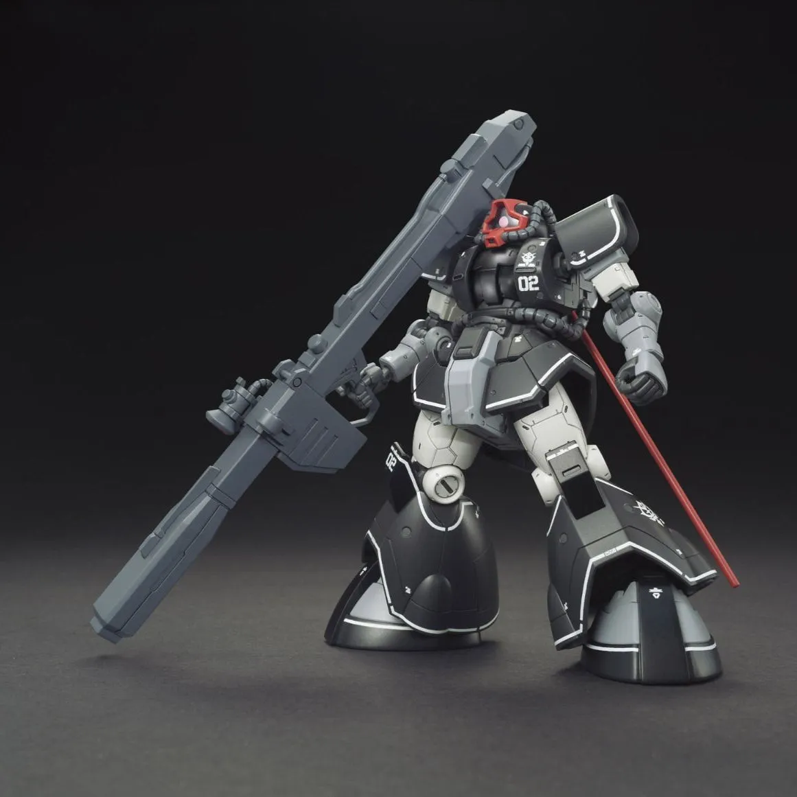 PVC Replica Music Icon Gundam 1/144 HG The Origin #007 YMS-08B Dom Test Type Model Kit