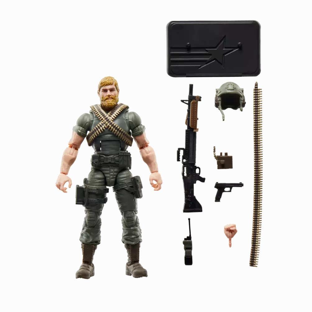 Sound Effect Modern Technique Hasbro G.I. Joe Classified Retro Craig "Rock 'N Roll" McConnel Action Figure