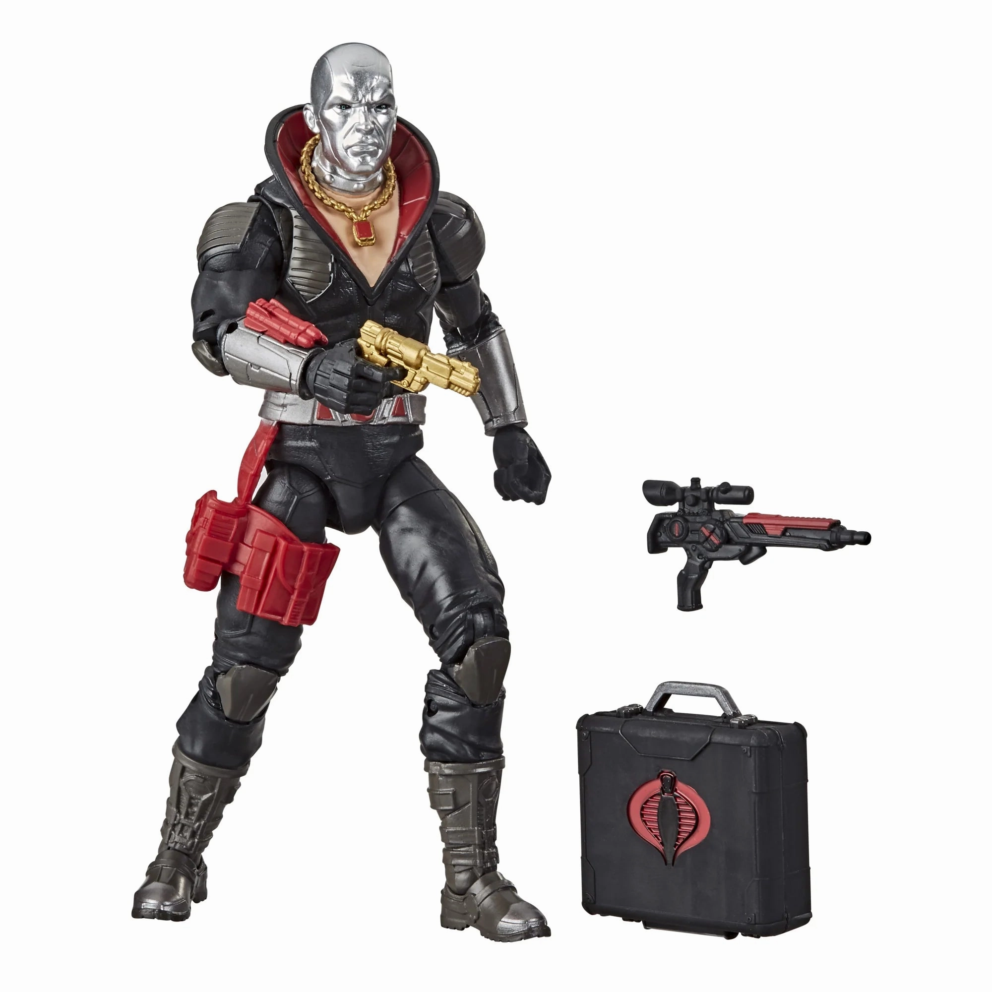 Vintage Figure Contemporary Home Hasbro G.I. Joe Classified Series #03 Destro Action Figure