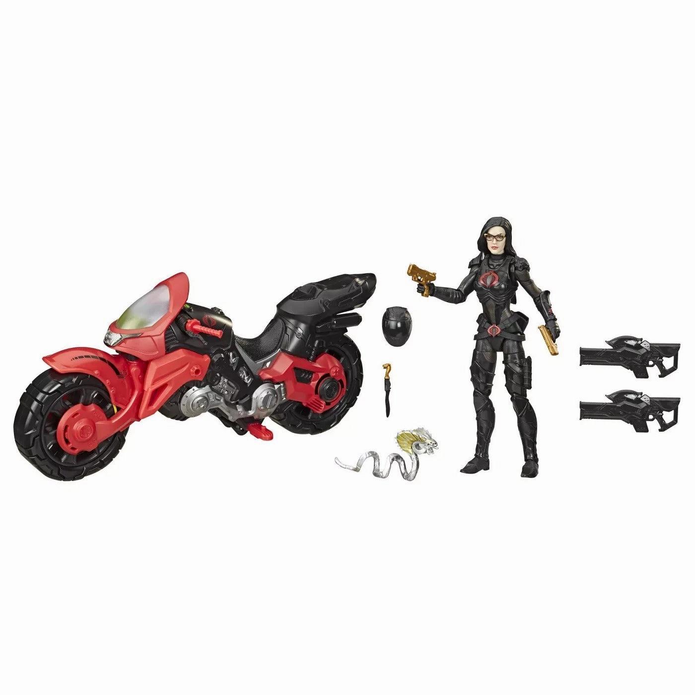 Shareable Content Hasbro G.I. Joe Classified Series #13 Baroness with Cobra C.O.I.L Vehicle Action Figure