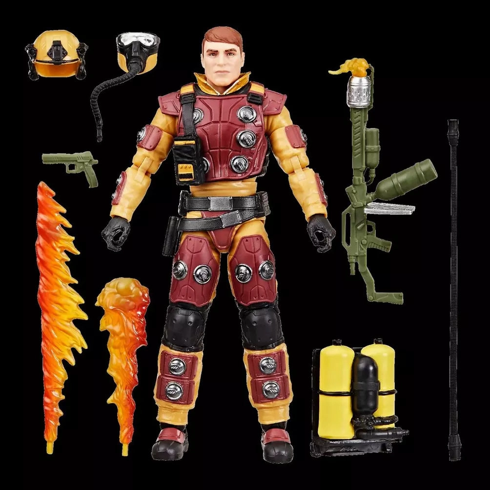 Hasbro G.I. Joe Classified Series #154 Blowtorch Action Figure Pilot Model