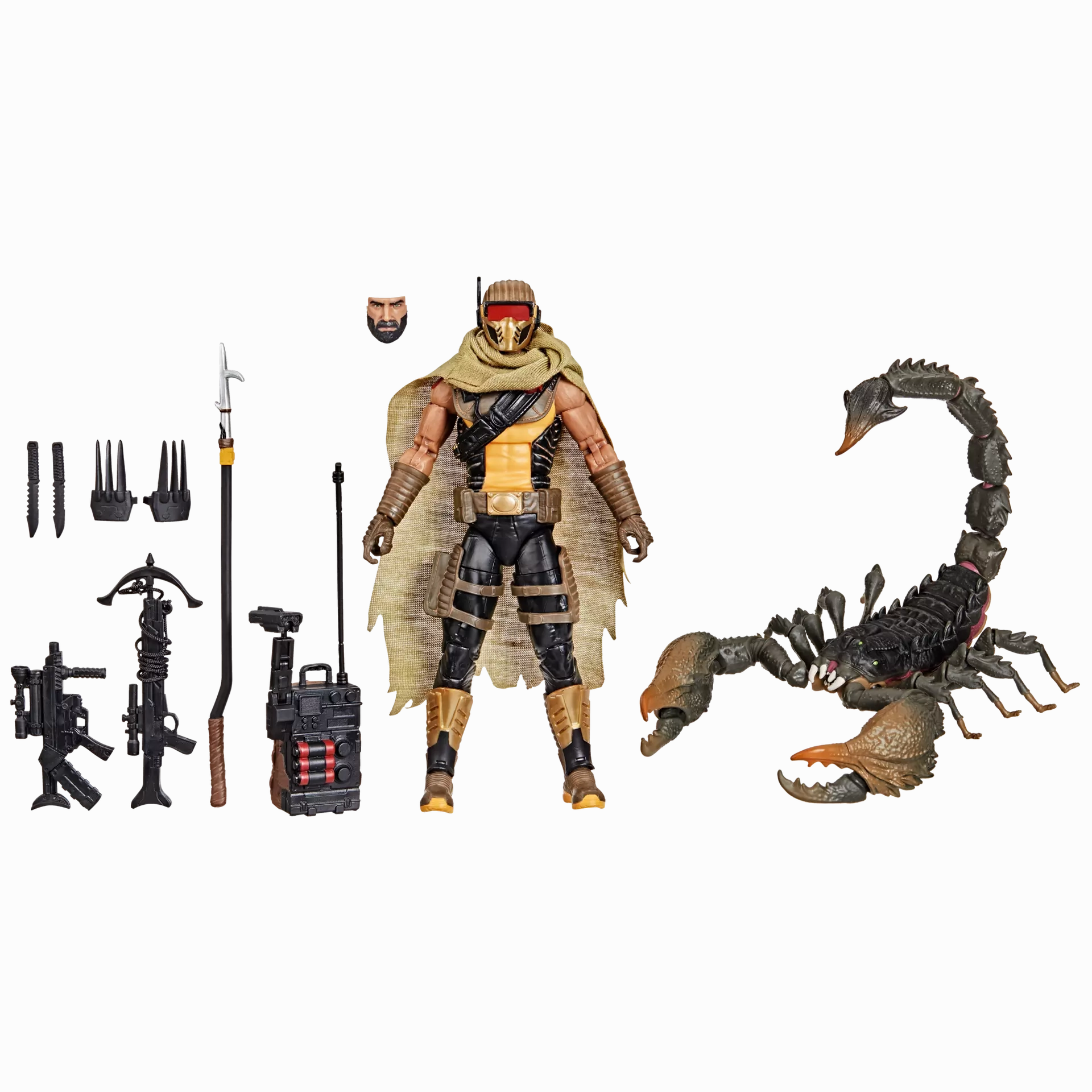 Blockchain Token Hasbro G.I. Joe Classified Series #180 Cobra Desert Scorpion and Skrpion-25 Action Figure